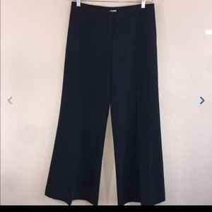 Cache Black Dress Work Career Wide Leg Pants 4